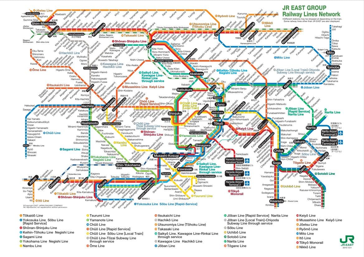 La carte de Yokohama jr